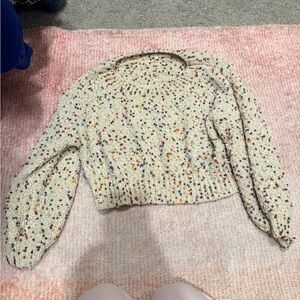 Speckled Knit Women's Sweater